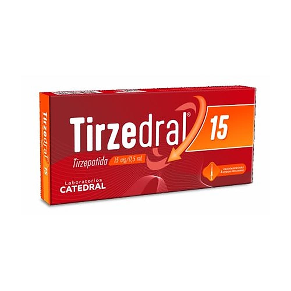 Tirzedral T36 4x 15mg — Tirzepatida